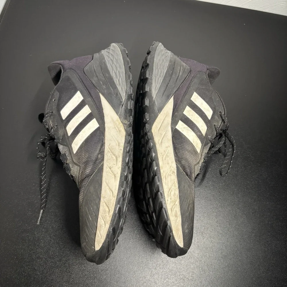 Adidas Response Trail 2.0 Black White Mens Trail Running Shoes Sz 10 FX4852‎